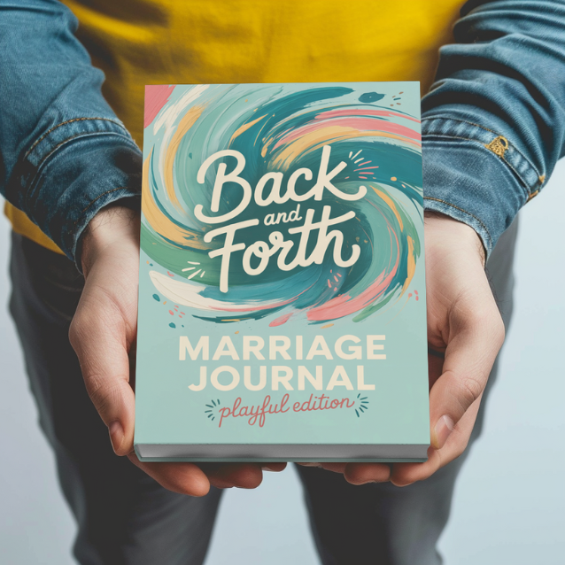 Back and Forth Marriage Journal: The Relationship book | I have some Questions for You | Relationship Fun