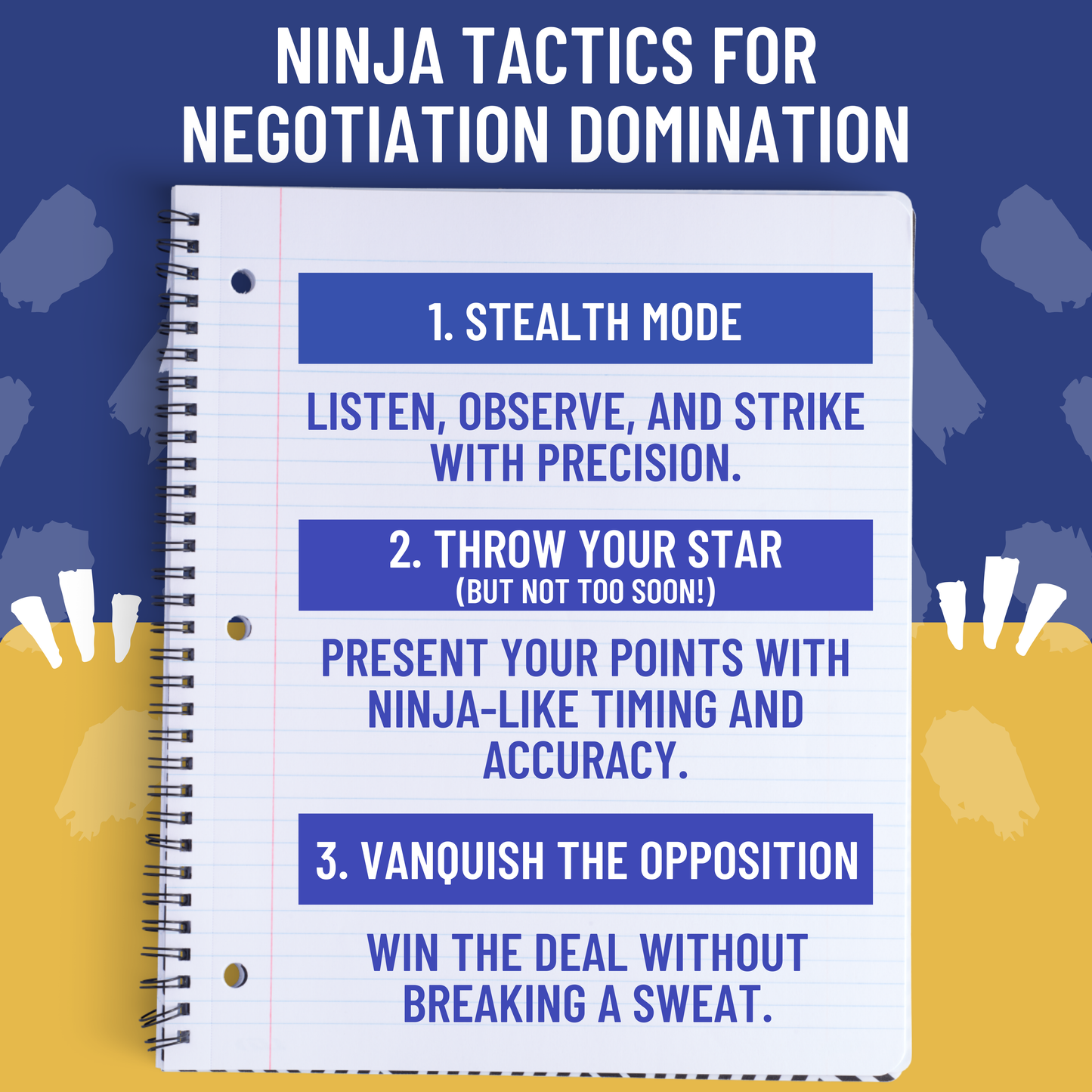 Negotiate Like Your Life Depends On It: 23 Tricks to Close a Deal Like a Ninja