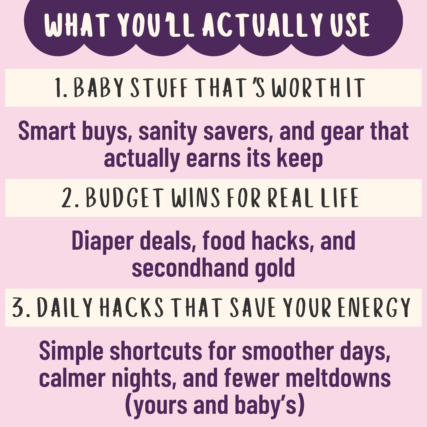 Bundle: New Parent Hacks