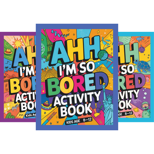 Bundle: Adventure Activity Books (Ages 8–12)