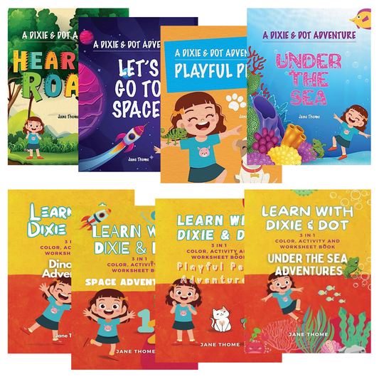 Bundle: Dixie & Dot Adventures (Ages 3–5)