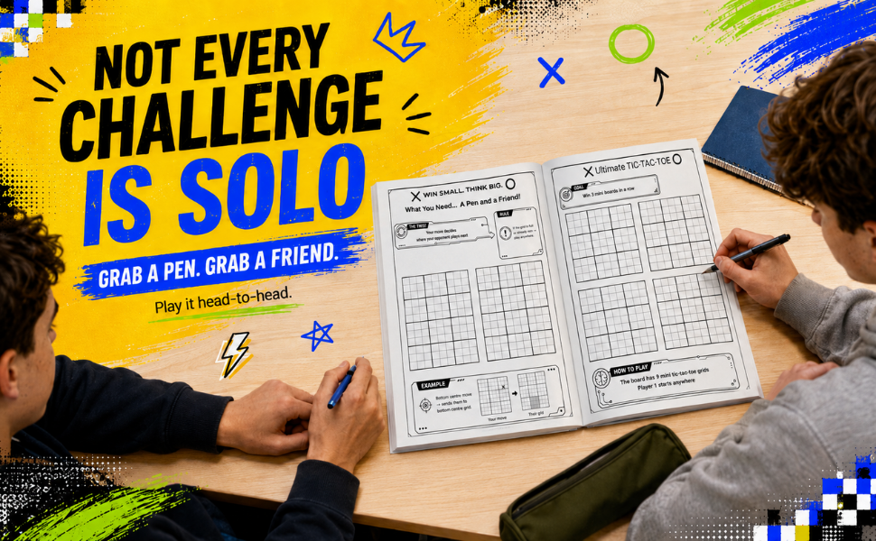 Ahh I’m So Bored Activity Book for Teens: Logic Lab, Stuff to Do When Bored, Trivia Stuff, Fun Gift Sets for Teens