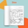 Learn With Dixie & Dot: Dinosaur Adventures | 3 IN 1 Color, Activity, and Worksheet Book - Image 5