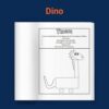 Learn With Dixie & Dot: Dinosaur Adventures | 3 IN 1 Color, Activity, and Worksheet Book - Image 3